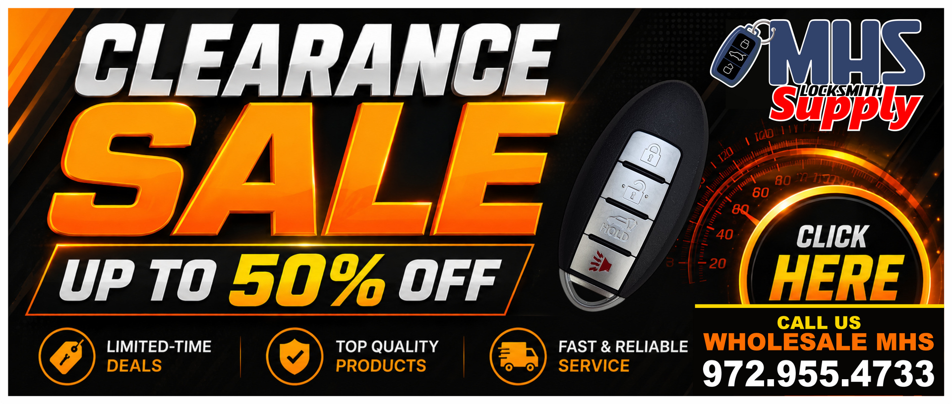 Image showing AT100 Autel universal transponder super chips with $3.20 price offer and “Buy Now” call to action